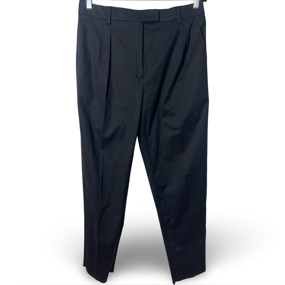 MaxMara Studio Women's Calante Long Trouser Black Dress Pants NWT‎ Sz 14